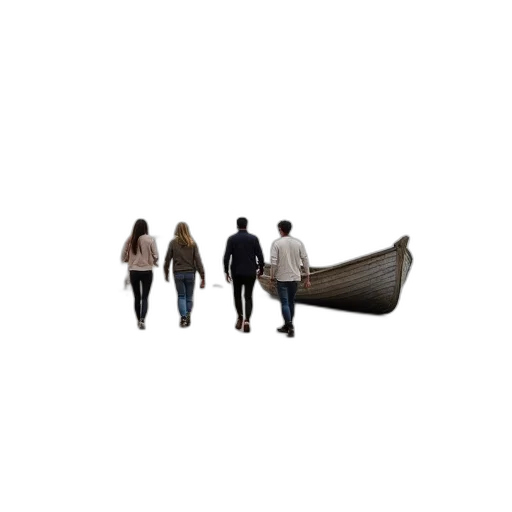 umbrella, shoes, staff, hat transparent PNG cut-out