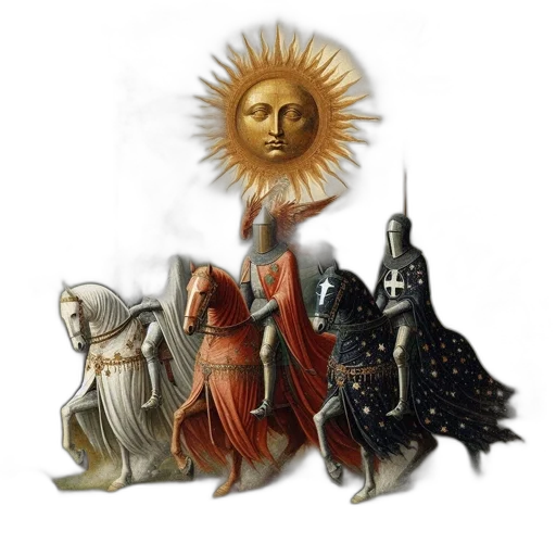 staff, crown, mask, fantasy art transparent PNG cut-out