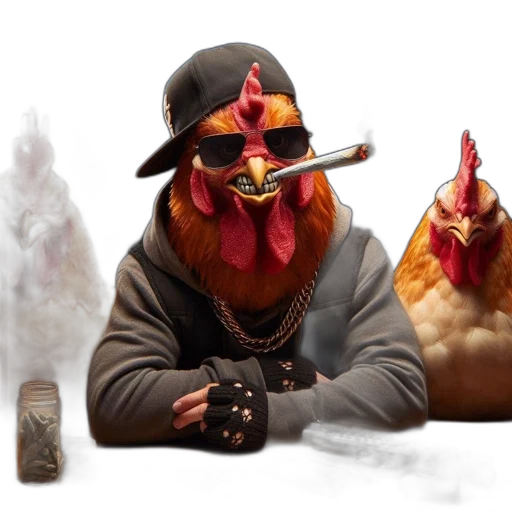animal, mask, concept art, photorealistic transparent PNG cut-out