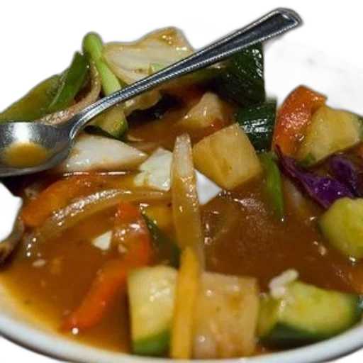 food, photorealistic, bowl, colorful transparent PNG cut-out