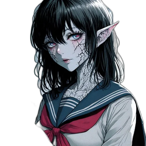 creature, face, staff, mask transparent PNG cut-out
