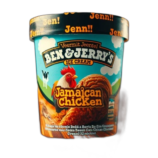 food, ben, jerry, ice transparent PNG cut-out