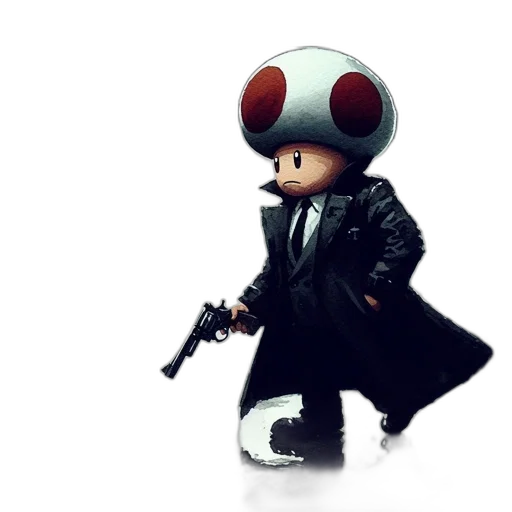 robot, weapon, jacket, concept art transparent PNG cut-out