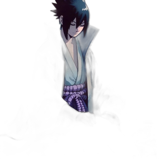 creature, mask, dress, watercolor transparent PNG cut-out