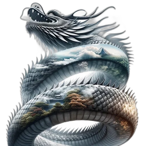 dragon, creature, animal, fantasy art transparent PNG cut-out