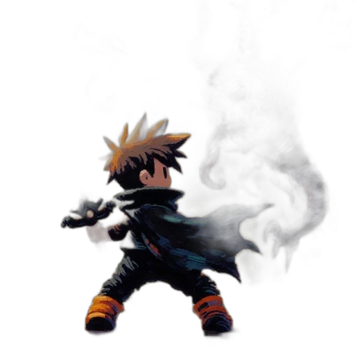 weapon, mask, dragon, staff transparent PNG cut-out