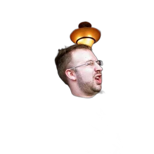 crown, hat, face, staff transparent PNG cut-out