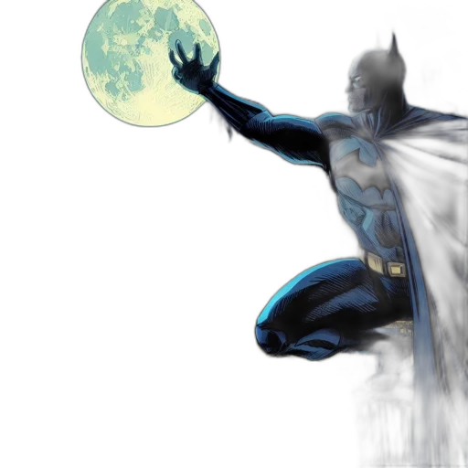 comic book art, concept art, fantasy art, 3d render transparent PNG cut-out
