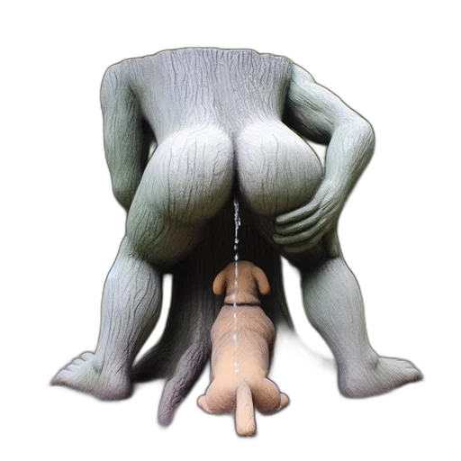 creature, animal, staff, furniture transparent PNG cut-out