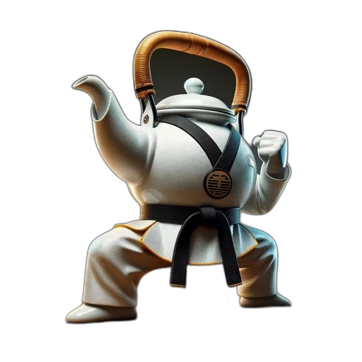 robot, staff, concept art, 3d render transparent PNG cut-out