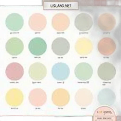 pastel, colorful, earth tones, green transparent PNG cut-out