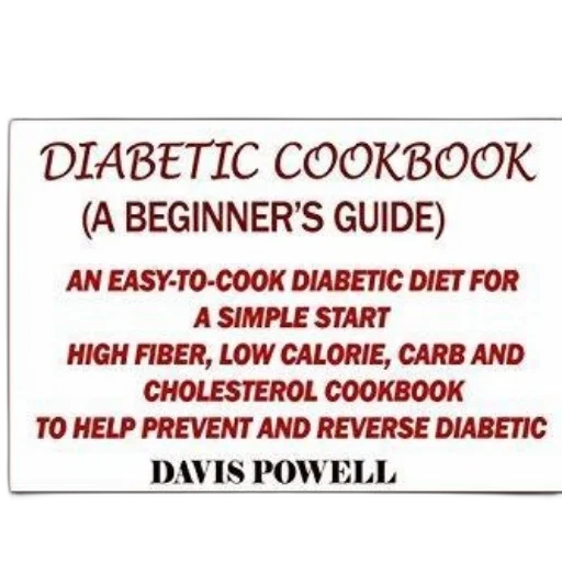diabetic, cookbook, beginner, guide transparent PNG cut-out