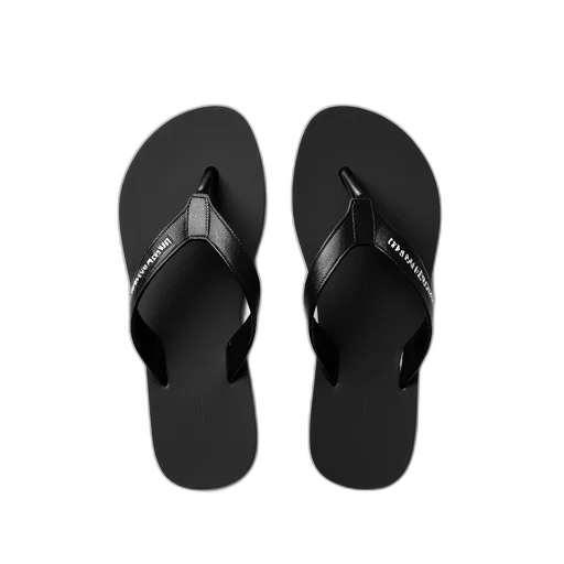 shoes, 3d render, pair, black transparent PNG cut-out