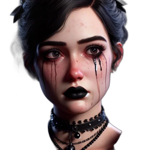 face, mask, staff, concept art transparent PNG cut-out