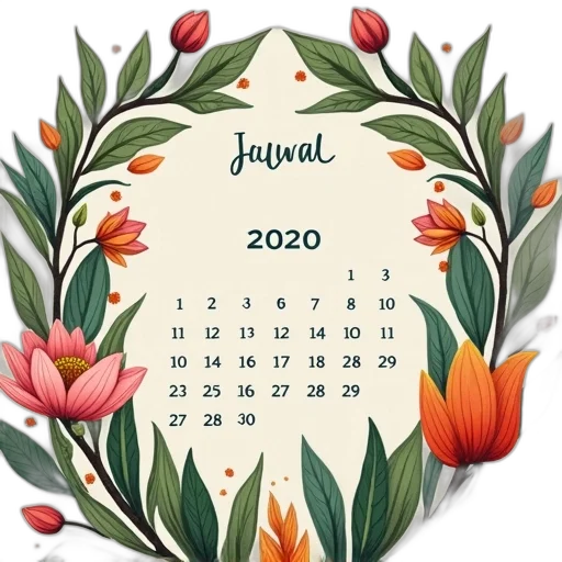 calendar, nature, journal transparent PNG cut-out