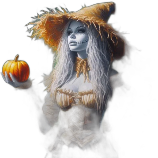 mask, fantasy art, concept art, photorealistic transparent PNG cut-out