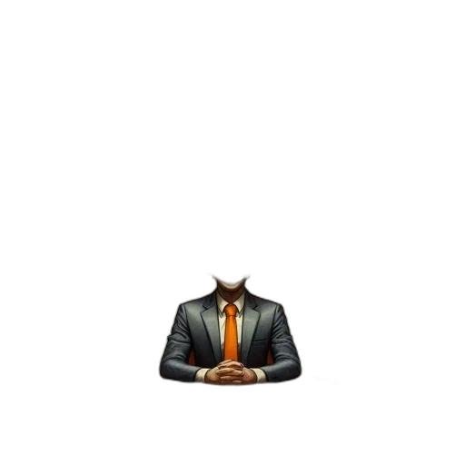 jacket, staff, hat, mask transparent PNG cut-out