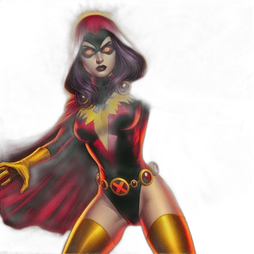 comic book art, concept art, fantasy art, 3d render transparent PNG cut-out