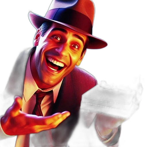 hat, staff, face, concept art transparent PNG cut-out