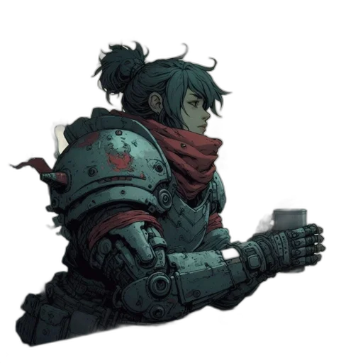 weapon, sword, robot, dragon transparent PNG cut-out