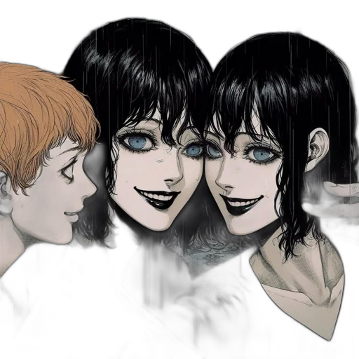 mask, concept art, comic book art, anime transparent PNG cut-out
