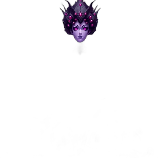 mask, creature, face, crown transparent PNG cut-out