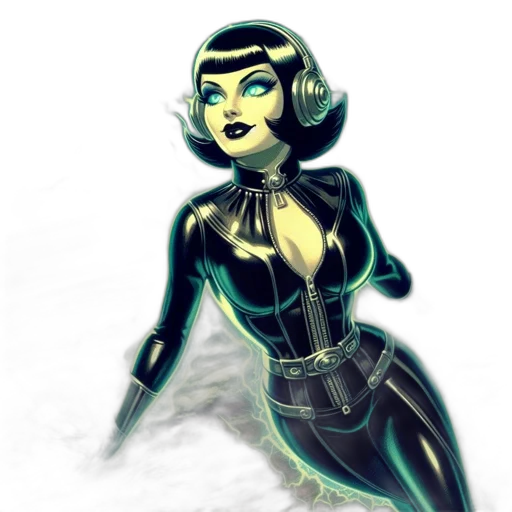 comic book art, concept art, fantasy art, cartoon transparent PNG cut-out