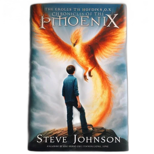 book, cover, chronicles, phoenix transparent PNG cut-out