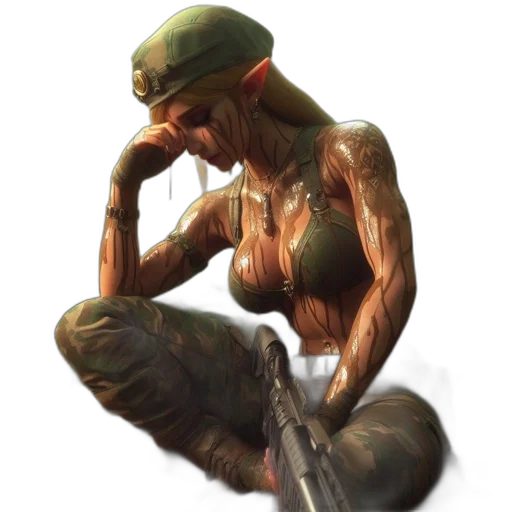 weapon, creature, robot, face transparent PNG cut-out