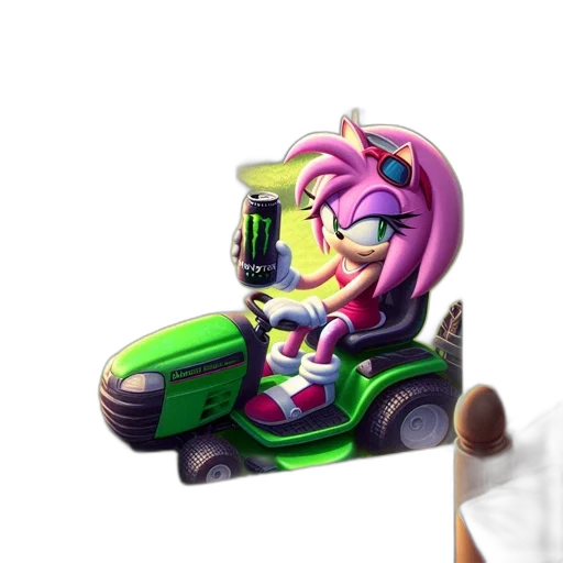 weapon, car, robot, hair transparent PNG cut-out