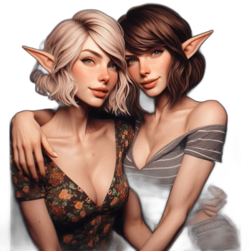 fantasy art, concept art, photorealistic, pixel art transparent PNG cut-out