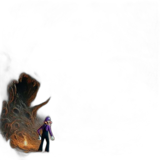 dragon, creature, animal, staff transparent PNG cut-out