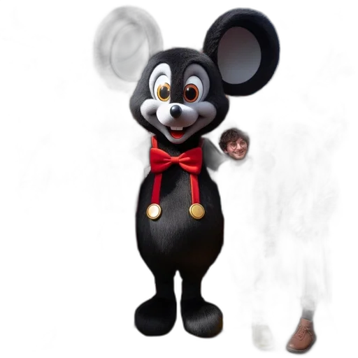 mask, animal, staff, creature transparent PNG cut-out