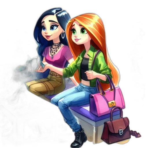 jewelry, concept art, cartoon, fantasy art transparent PNG cut-out