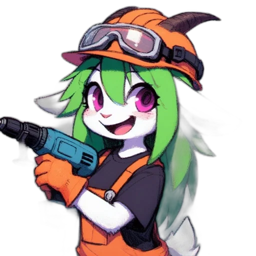 weapon, staff, robot, animal transparent PNG cut-out