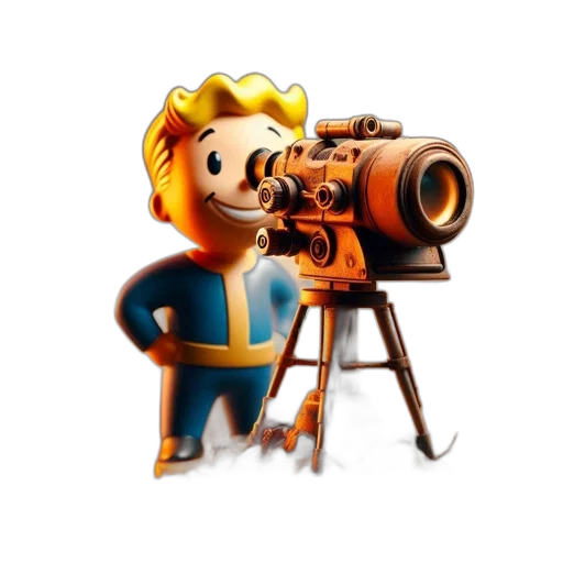 weapon, staff, animal, robot transparent PNG cut-out
