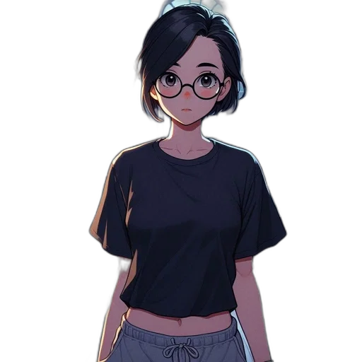 staff, dress, face, jacket transparent PNG cut-out