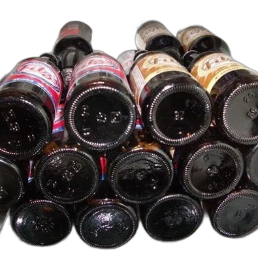bottle, dark, bottles, beer transparent PNG cut-out