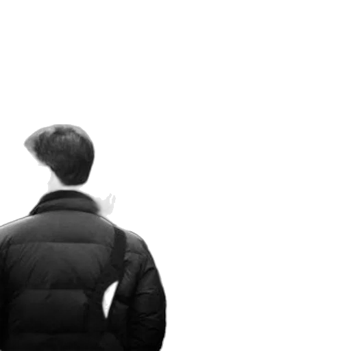 jacket, face, staff, hair transparent PNG cut-out