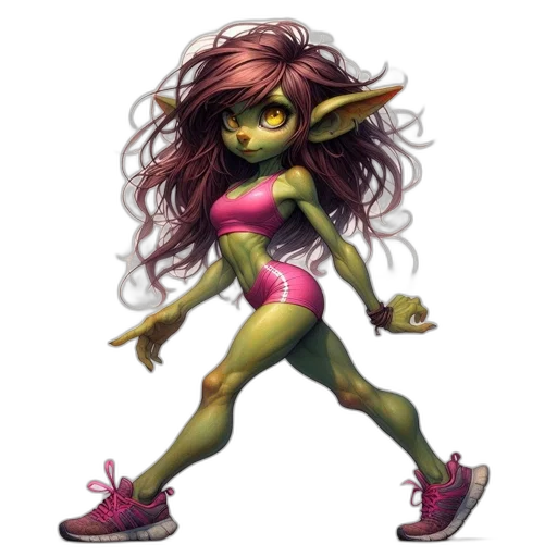 creature, concept art, fantasy art, pixel art transparent PNG cut-out