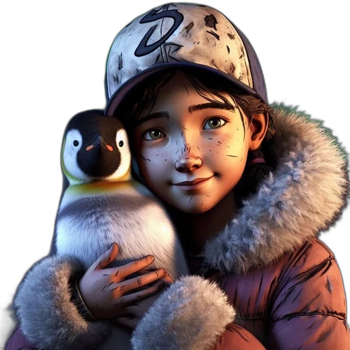 animal, jacket, concept art, 3d render transparent PNG cut-out