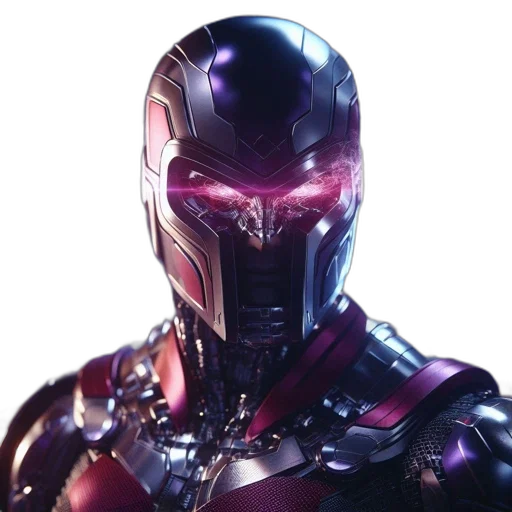 robot, face, mask, weapon transparent PNG cut-out