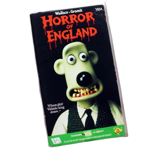 vhs, tape, titled, horror transparent PNG cut-out