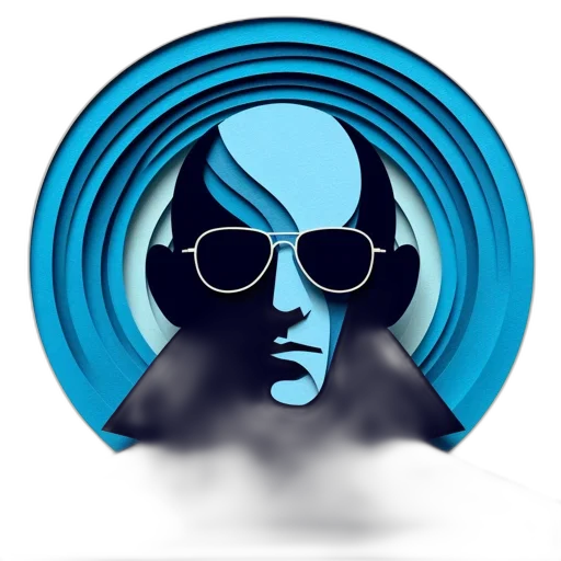 face, mask, jacket, cartoon transparent PNG cut-out