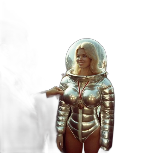 robot, dress, jacket, creature transparent PNG cut-out