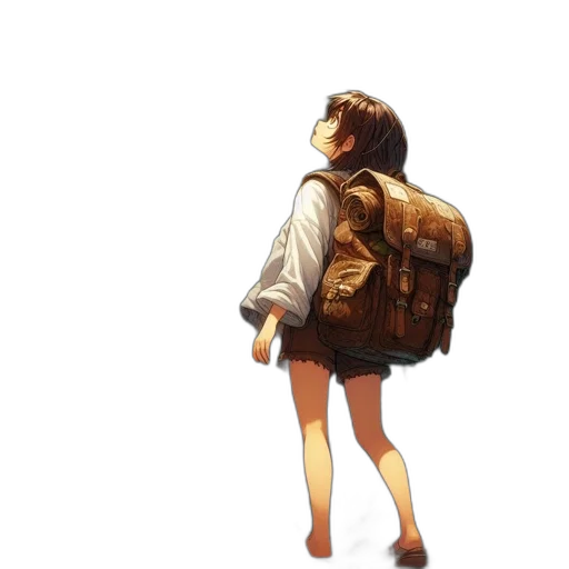 jacket, dress, robot, concept art transparent PNG cut-out