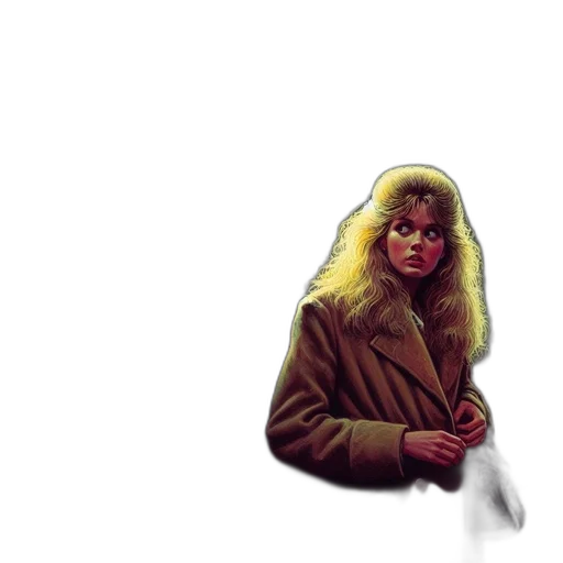 jacket, hair, face, hat transparent PNG cut-out