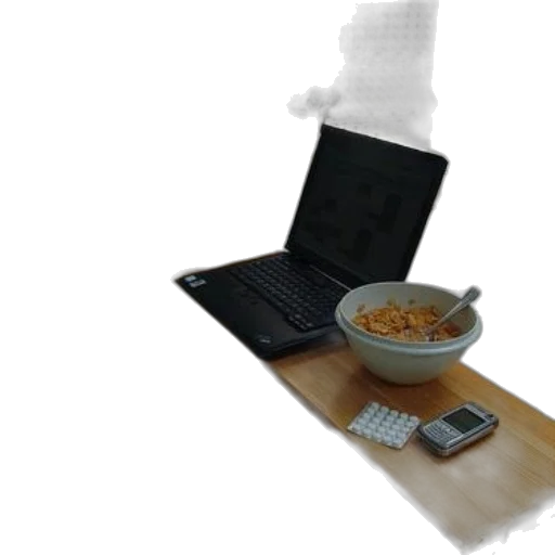 food, staff, robot, 3d render transparent PNG cut-out