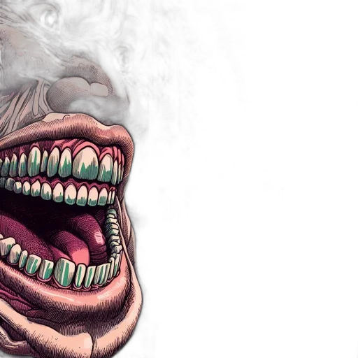 face, creature, mask, concept art transparent PNG cut-out