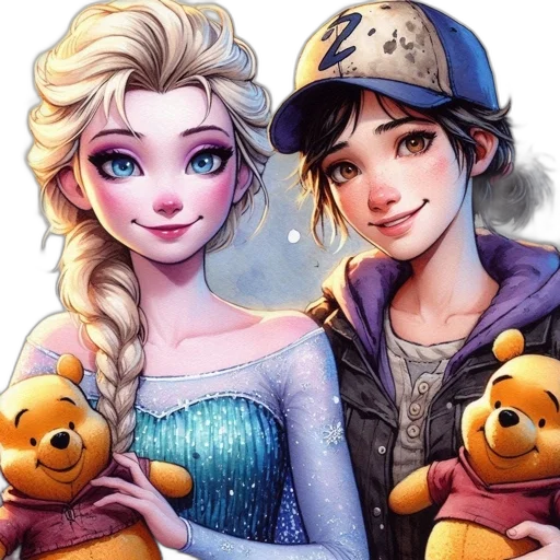 fantasy art, watercolor, concept art, oil painting transparent PNG cut-out